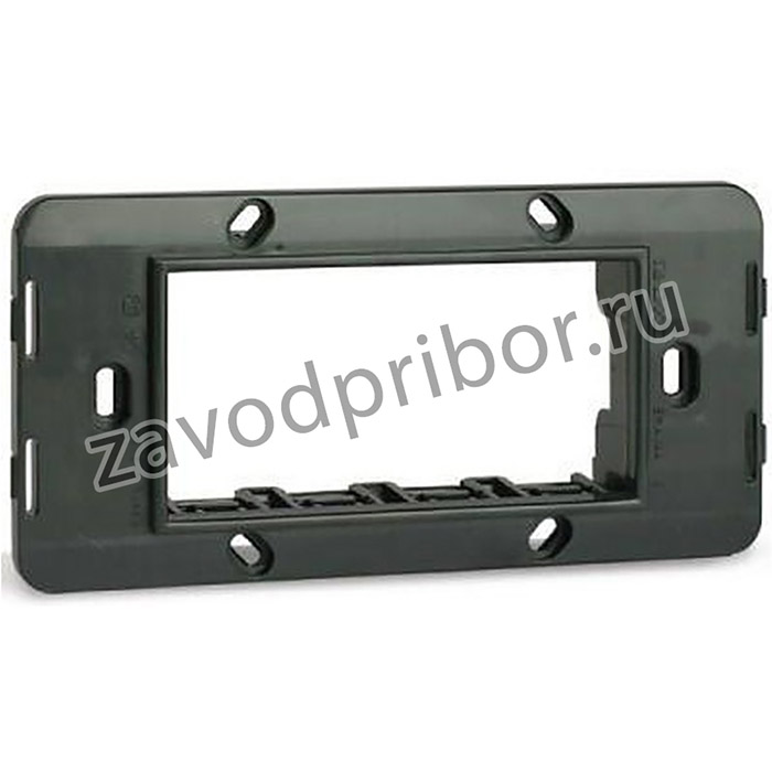 Каркас 4мод. BRAVA черн. (для TOR и к-к TBN) DKC 75021N