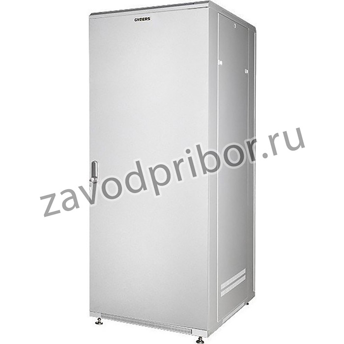 Шкаф 19 напольный 22U GYDERS GDR-226080GMM 600х800х1190 мм, серый, металлические двери