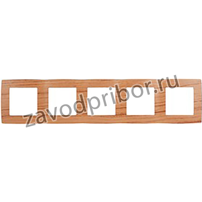 12-5005-09 ЭРА Рамка на 5 постов, Эра12, дуб Б0014789