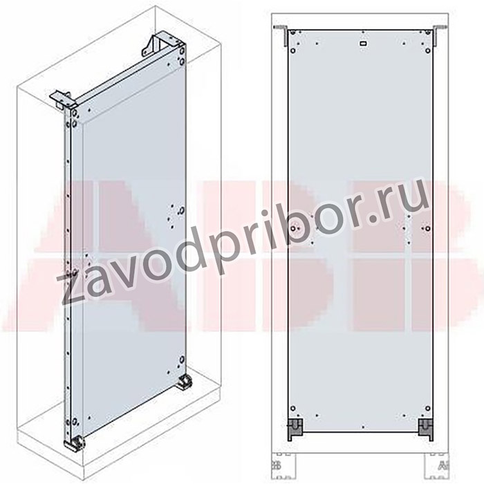 Плата монтажная 2000х600мм ABB EA2060