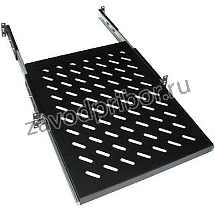 Estap SHLSLD80B, Выдвижная перфорированная полка с глубиной корпуса 800мм, черный