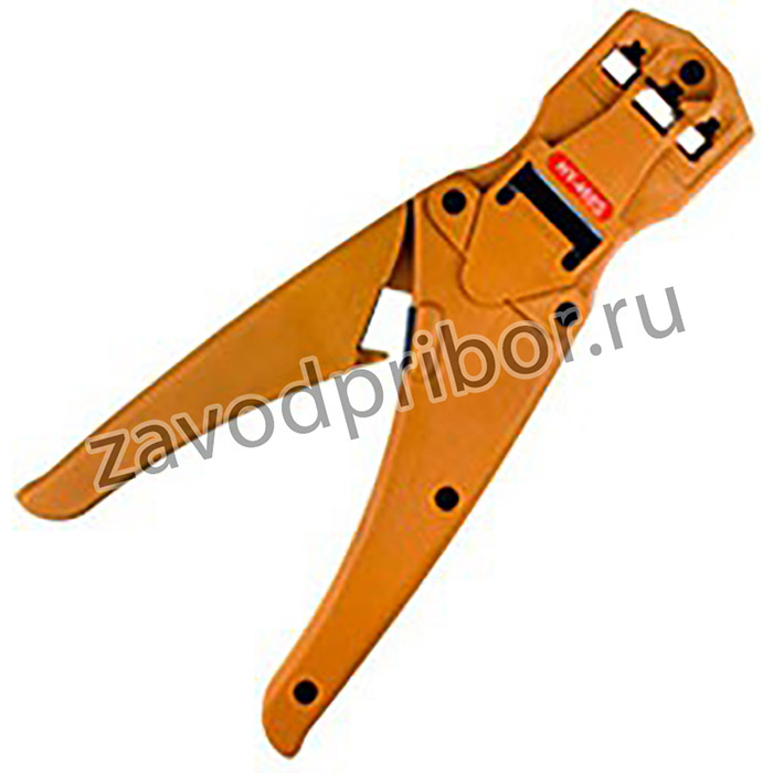 HT-468S(12-3443) КРИМПЕР, для зачистки, обжима телефонных разъемов универсальный