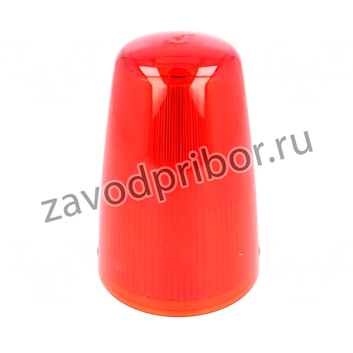 50018, Плафон, красный, X125, IP65, d98x167мм, X125-63,X125-64