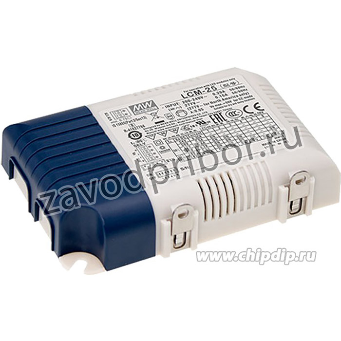 LCM-25, AC/DC LED, 6…54В,0.35...1.05А,25Вт, блок питания для светодиодного освещения