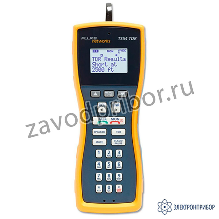 Fluke TS54 TDR — тестовая трубка с рефлектометром и тональным генератором