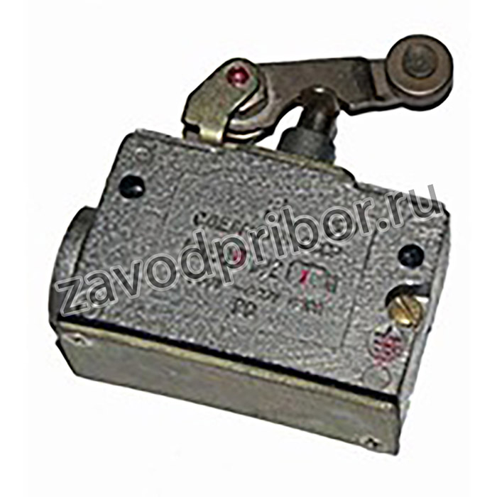 ET006826, МП 1206 УХЛ3 исп.01, IP40, рычаг с роликом, комбинированный, винт, микровыключатель (ЭТ)