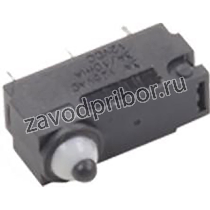 ZMSH00130P00PSC, Switch Snap Action N.O./N.C. SPDT Pin Plunger 0.01A 12VDC 1.27N Thru-Hole PC Pins Bulk