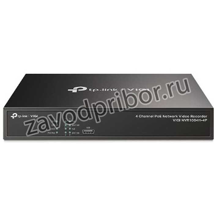 TP-Link VIGI NVR1004H-4P, Сетевой видеорегистратор