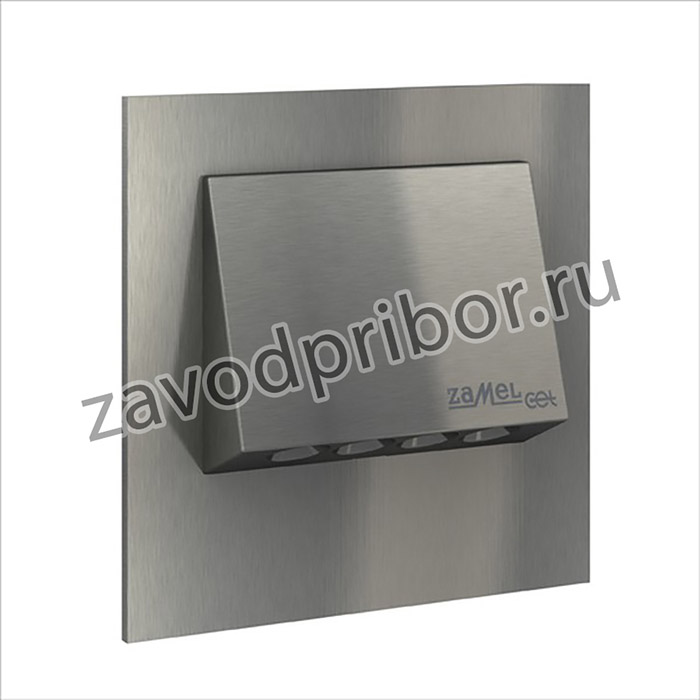 Zamel Светильник NAVI Сталь/Хол.бел. в монт.коробку, 230V AC