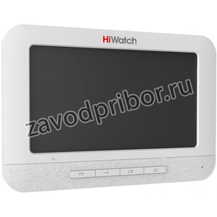 Видеодомофон HiWatch DS-D100M серебристый