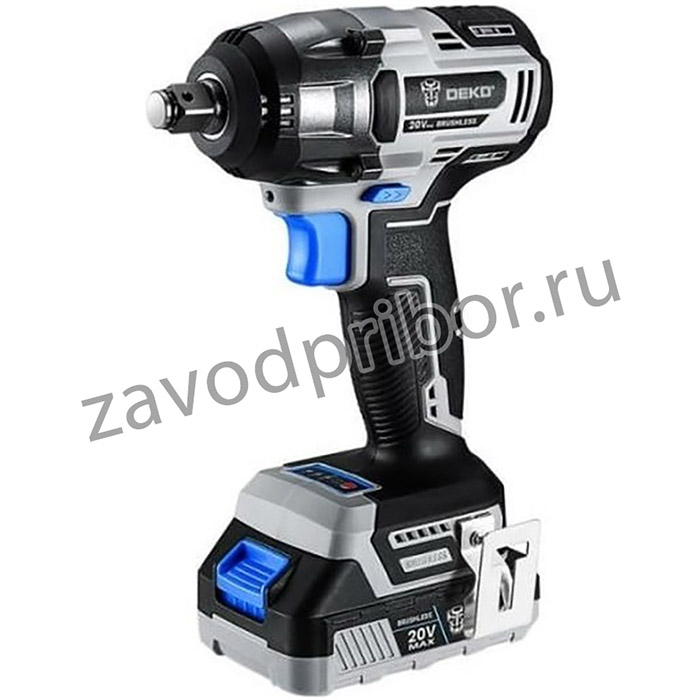 0634033, Гайковерт аккумуляторный бесщеточный DEKO DKIS20 063-4033