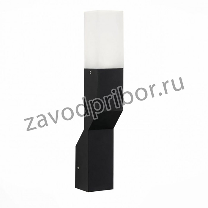 ST LUCE SL100.401.02 Светильник уличный настенный Черный/Белый LED 2*5W