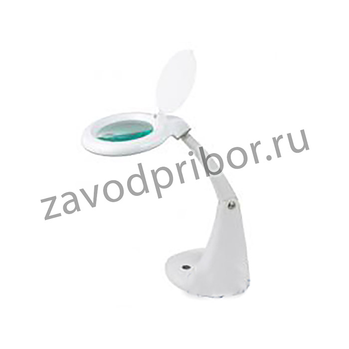 8093LED 3D+12D — лампа-лупа со светодиодной подсветкой и дополнительной линзой на подставке