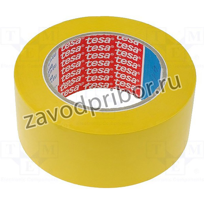 TESA-4169-50YL, Лента: для маркировки, желтый, L: 33м, W: 50мм, самоклеящийся, 200%