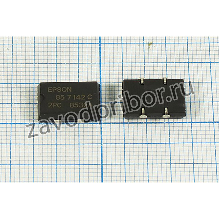Кварцевый генератор 85714,2, SMD14098P4, 3,3В, SG-615PC C, T/CM