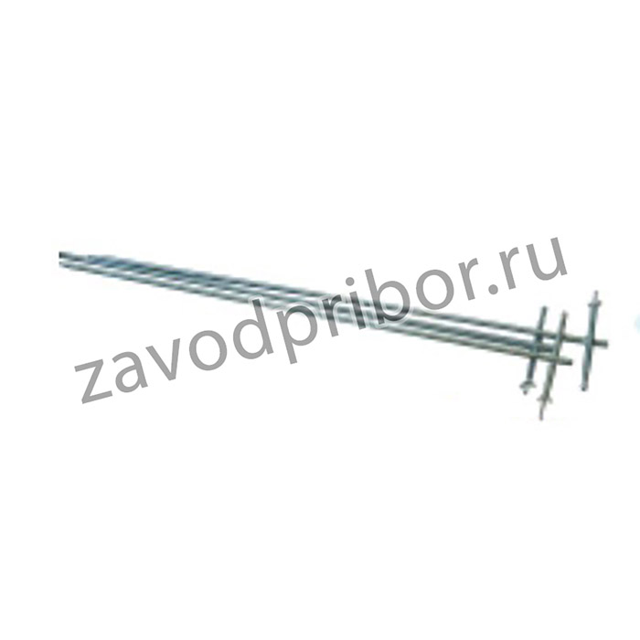 РЛПА.305177.004 — комплект штырей заземления из нержавеющей стали, длина 1 м, с сумкой, 4 шт
