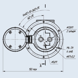 ШРА-250ЛК вилка