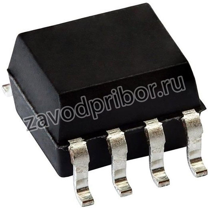 HCPL-061N-000E, Оптрон, SMD, Каналы: 1, Вых: с триггером, 3,75кВ, 10Мбит/с, SO8