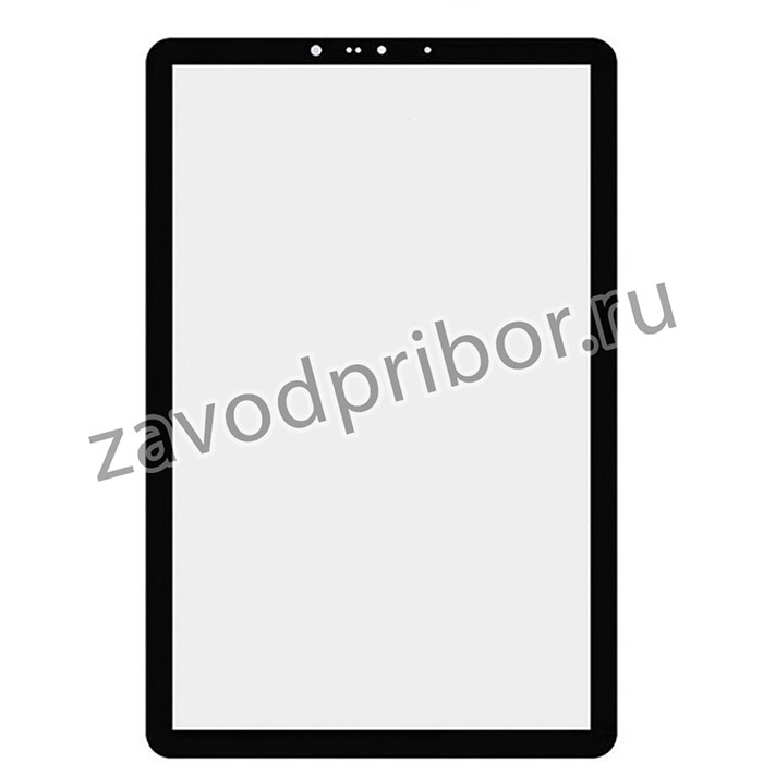 Стекло + OCA плёнка для переклейки Samsung SM-T835 Galaxy Tab S4 10.5" (черное)