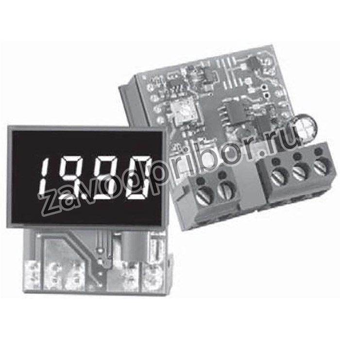 DCA-20PC-6-DC4-BS-C, LED Display, Subminiature DC Ammeters With Built-In Shunts