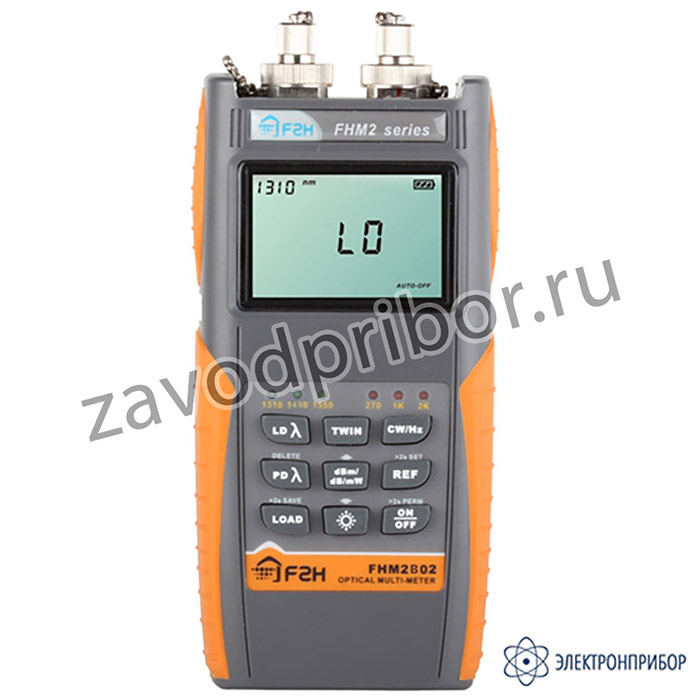 FHM2B02 — оптический тестер вносимых потерь, от -50 до +26 дБм, 1310/1490/1550 нм