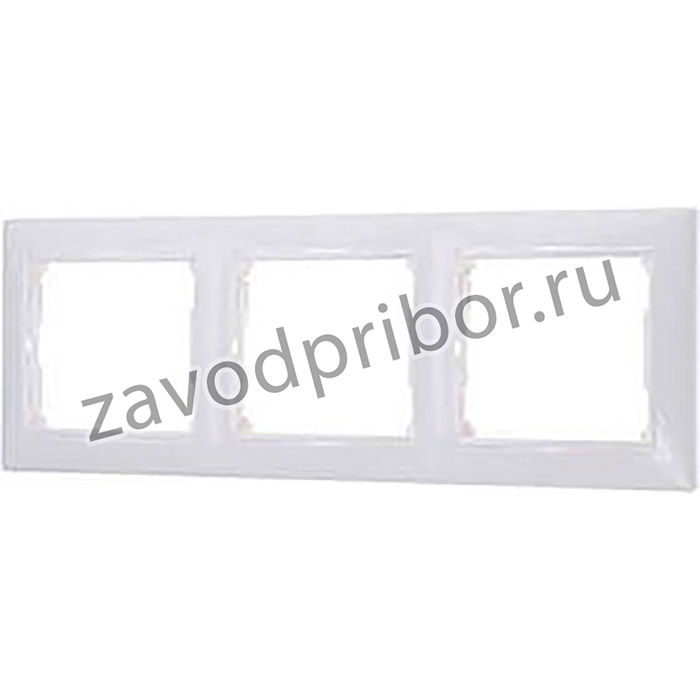 Рамка 3-м Valena горизонт. бел. (DIY-упак.) Leg 694242
