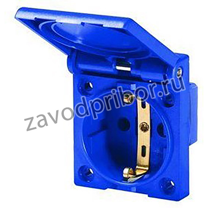 Розетка скрыт. уст. 16А 250В 2P+E IP54 ДКС DIS5702061