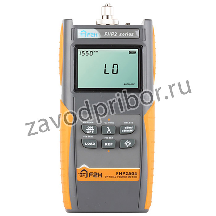 FHP2B04 — оптический измеритель мощности, -50 ~ +26 дБм, 850/1300/1310/1490/1550/1625 нм