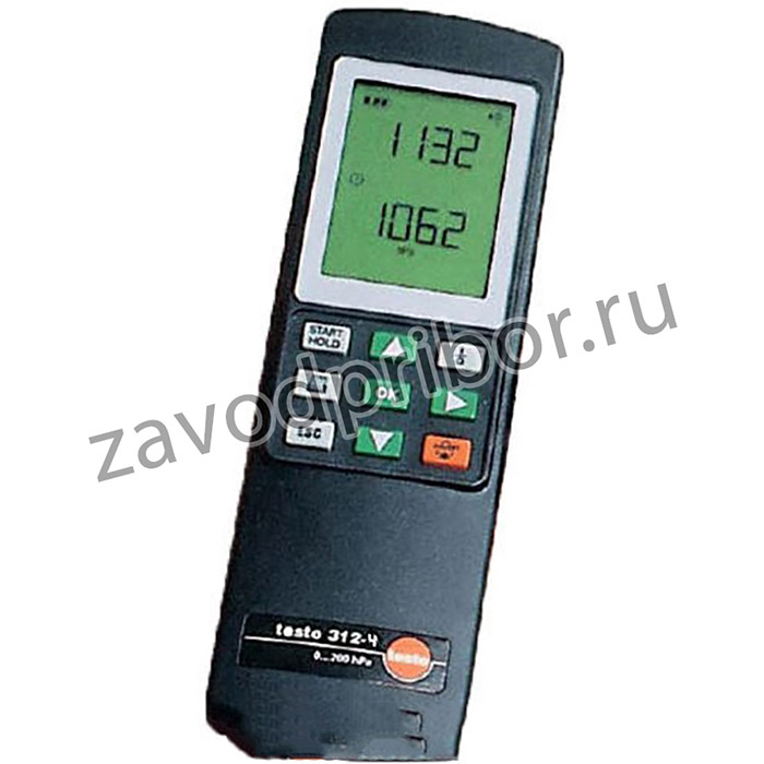 testo 312-4 Набор профессиональный, Набор для измерения высокого давления, манометр дифференциальный