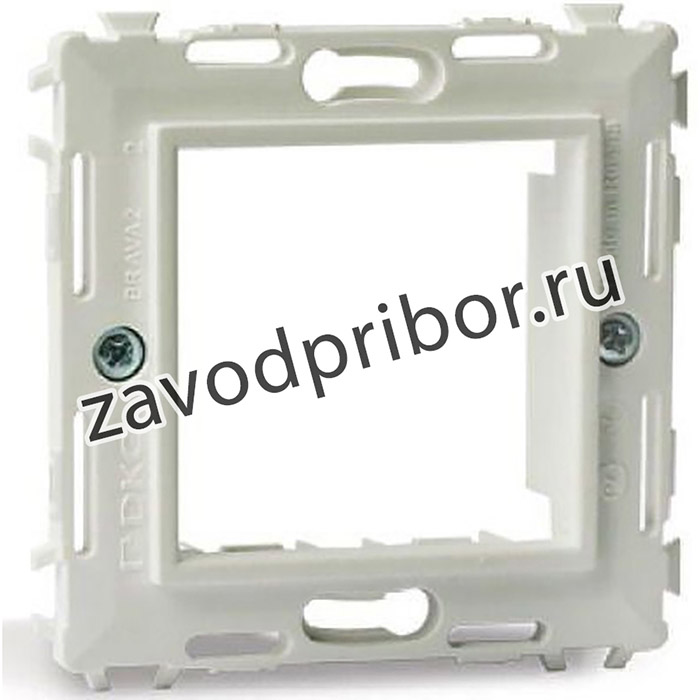 Каркас 1-м 2мод. BRAVA черн. (для СП) DKC 75020N