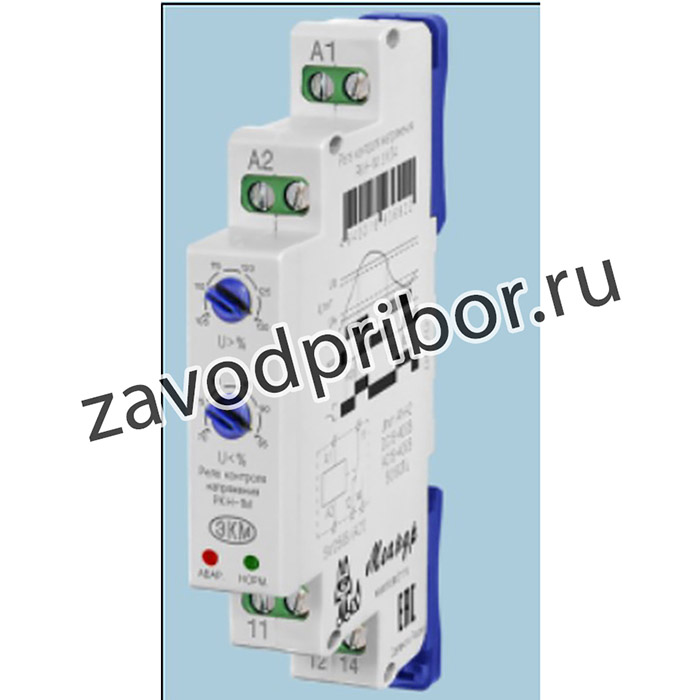 РКН-1М-15 УХЛ4, Реле контроля однофазного напряжения, на DIN-рейку