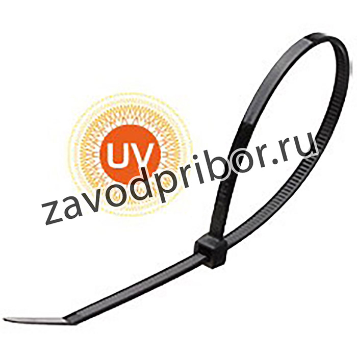 Стяжки нейлоновые КСС 4*250 (черный) (100шт.) (Fortisflex)