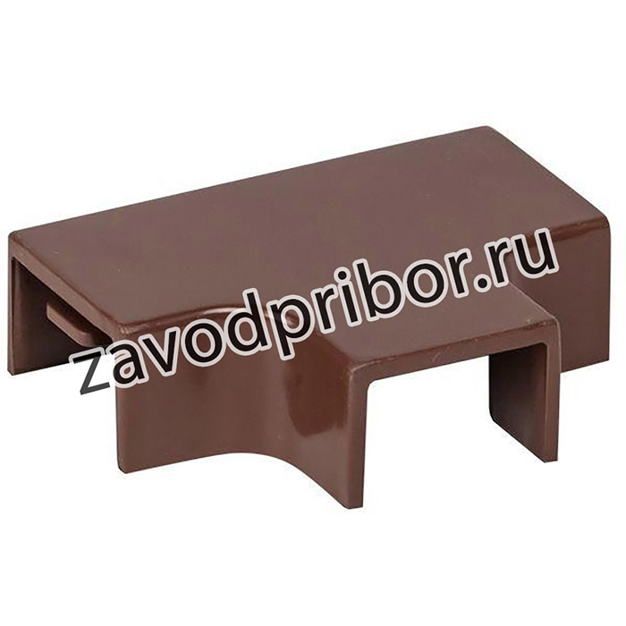 Угол T-образный 15х10 под темн. дерево Plast PROxima (уп.4шт) EKF tchd-15-10x4
