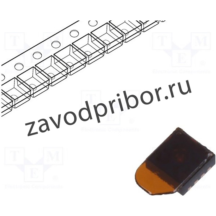 SHT30-DIS-P, Датчик температуры и влажности, Диапазон 0-100% RH, 2,1-3,6ВDC