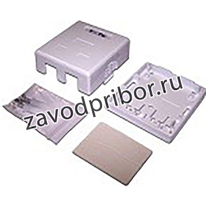 Настенная коробка 2 порта для Keystone