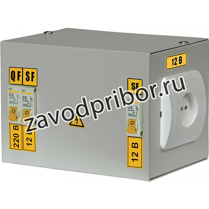 IEK Ящик с понижающим трансформатором ЯТП-0,25 220/42-3 36 УХЛ4 IP30