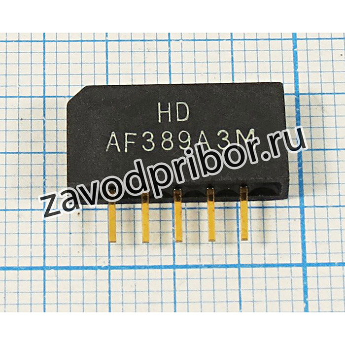 Кварцевый фильтр 38900, Корпус SIP5K ,Выводы 5P ,HDAF389A3M ,Полосовой