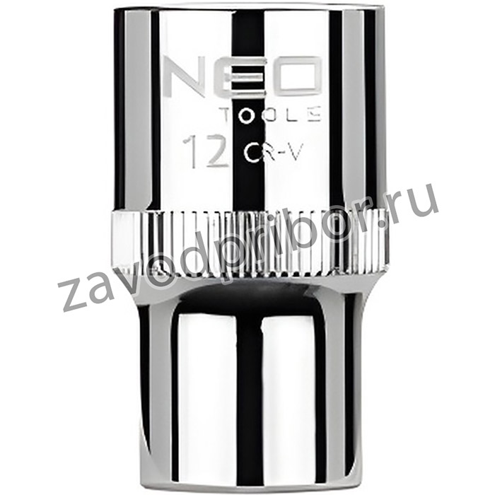 08012, 08-012_головка! 6-гран, 1/2'', 12 мм, CrV\