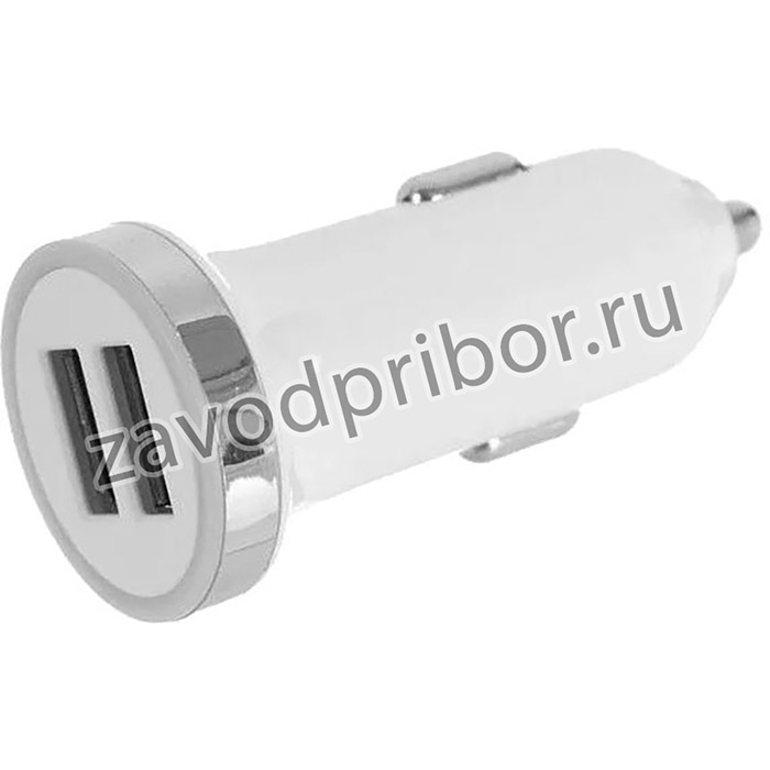 Автомобильное зар./устр. Nitecore 2A 2xUSB универсальное белый