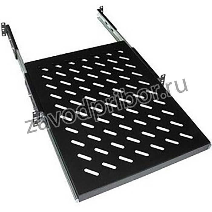 Estap SHLSLD100B, Выдвижная перфорированная полка с глубиной корпуса 1000мм, черный