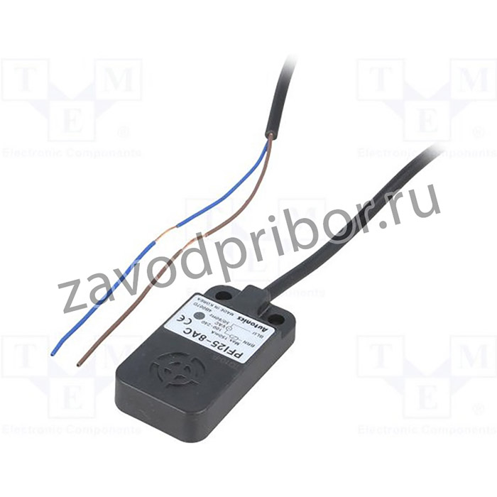 PFI25-8AC, Датчик: индуктивный, 0-8мм, 2-проводной NC, Uпит: 85-264ВAC, 150мА