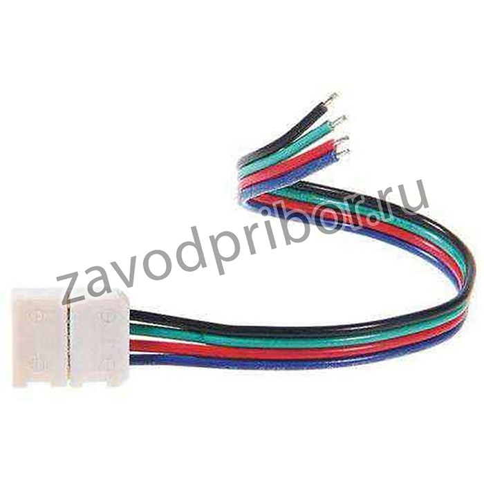 Коннектор PLSC-10х4/15/4pin (5050 RGB) (уп.5шт) JazzWay 1017161