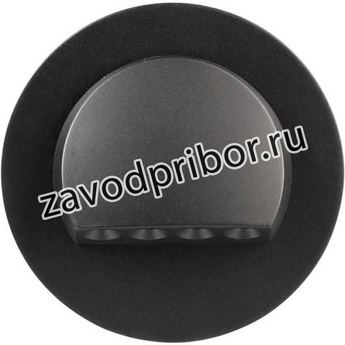 Zamel Светильник RUBI Черный/Тепл.бел. в монт.коробку, 230V AC