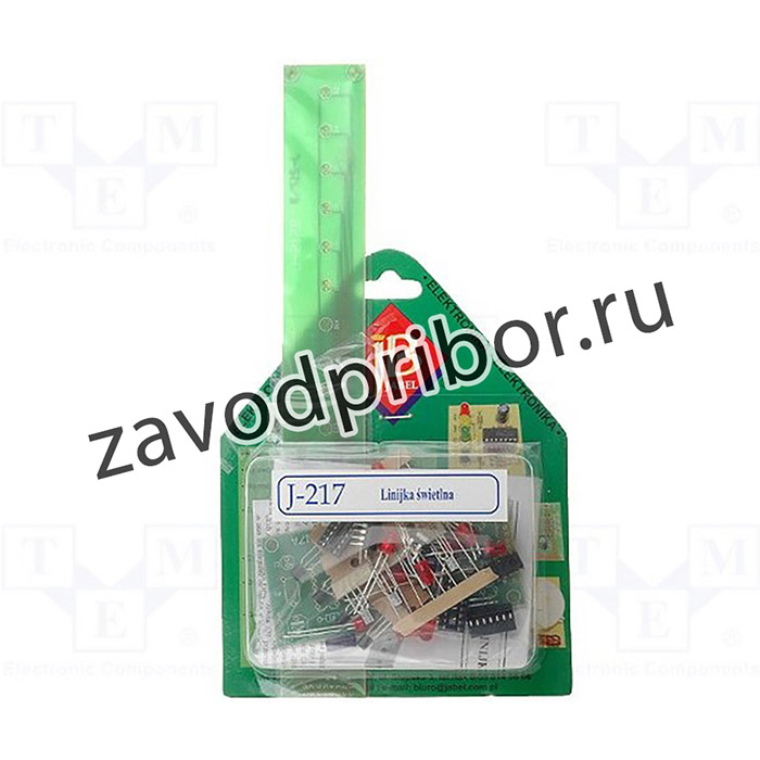 ZSM-217, Схема, светодиодная линейка, 12ВDC, Кол-во диод 16