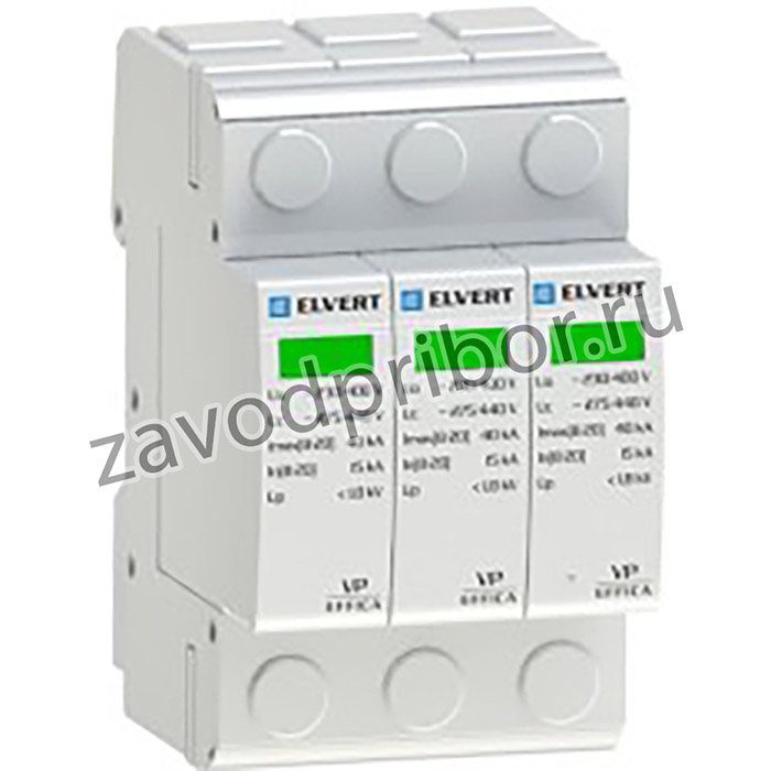 Elvert Устройство защиты УЗИП VP 3р класса II 60kA ELVERT VP32-60