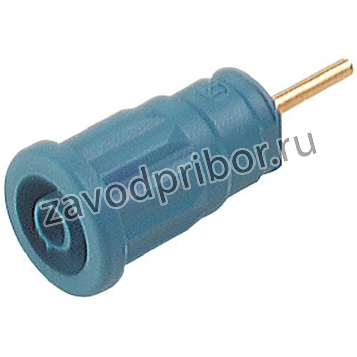 972363102, 4 mm Blue Female Banana Socket - Solder Termination, 1000V ac/dc, 24A