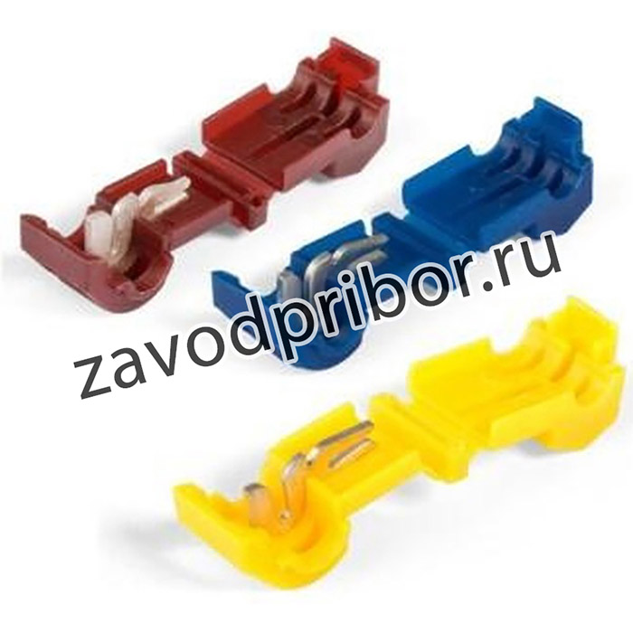 Зажим-ответвитель ОВ T-3 2,5-6,0 мм2 желтый (уп./100 шт) HLT