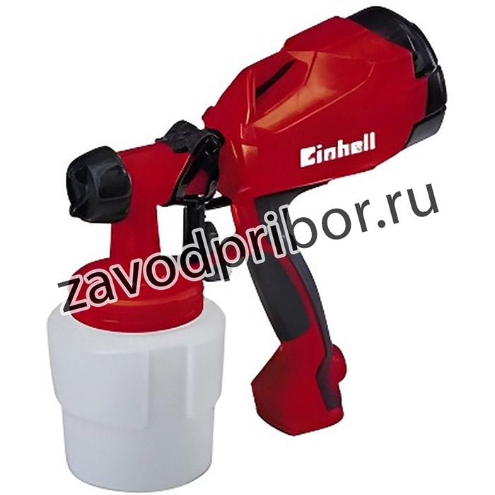 4260005 Краскопульт электрический Einhell TC-SY 400 P 400W, H.V.L.P, сопло ?2, 2.5, 0.5 л/мин, пласт