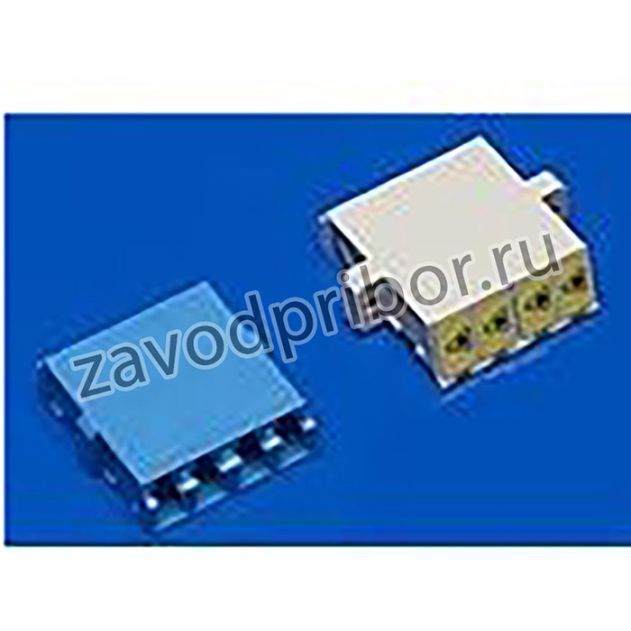 1061232300, Conn LC Adapter Single Mode Duplex F/F ST Flange Mount