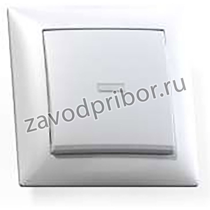 Выключатель 1-кл. СП Селена 10А IP20 С110-395 с индикацией бел. Кунцево 8102